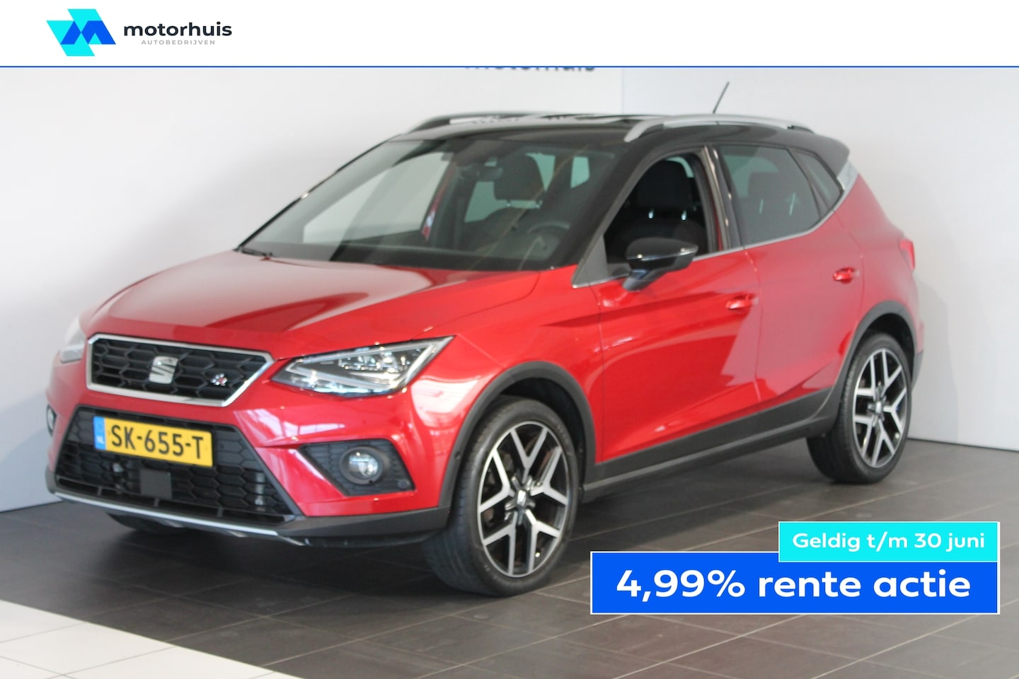 Seat Arona - 1.0 TSI 115PK FR BUSINESS INTENS FULL LED NAVI PDC NAP - AutoWereld.nl