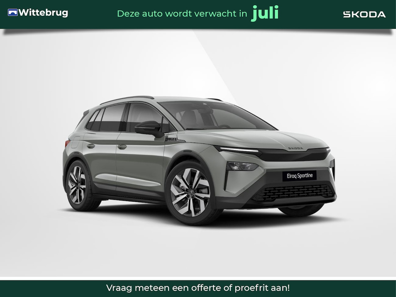 Skoda Elroq - 85 Sportline Edition / Trekhaak uitklapbaar / Business upgrade pakket clever / Winter pakk - AutoWereld.nl
