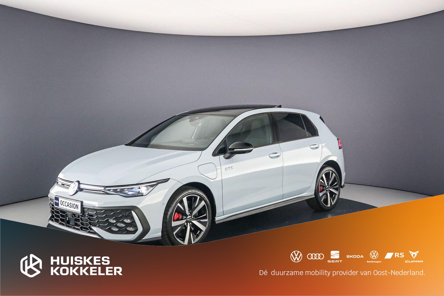 Volkswagen Golf - GTE 1.5 TSI eHybrid 272pk DSG Automaat Panoramadak, Adaptive cruise control, 360 camera, L - AutoWereld.nl