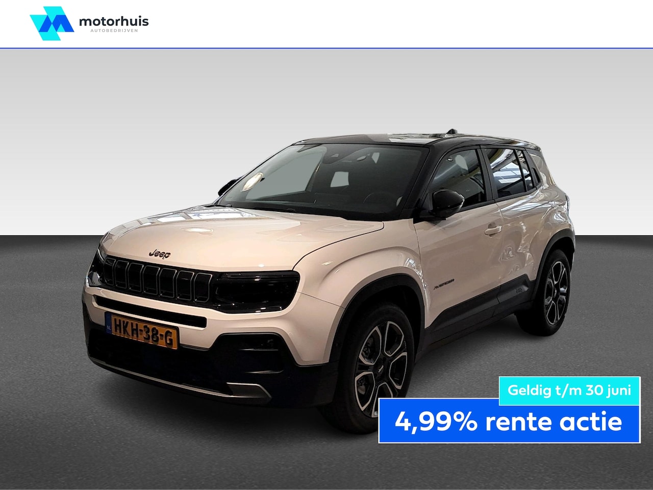 Jeep Avenger - 1.2T e-Hybrid 110pk Aut Summit Infotainment & Convenience Pack - AutoWereld.nl