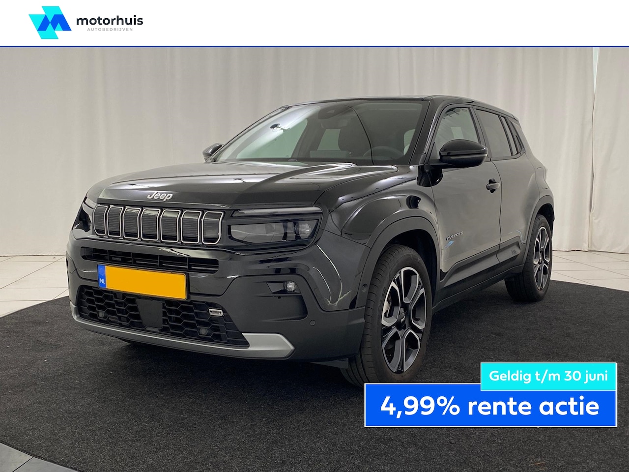 Jeep Avenger - 1.2T e-Hybrid 100pk Aut Summit / Infotainment & Convenience Pack / Leder & Winter Pack - AutoWereld.nl