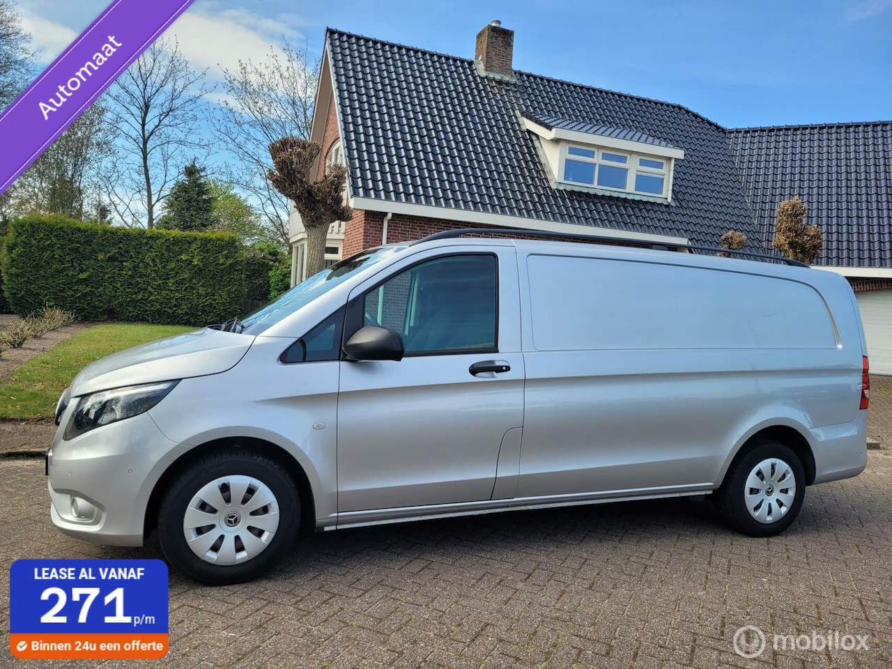 Mercedes-Benz Vito - Bestel 114 CDI Lang,automaat,navi,clima,cruise - AutoWereld.nl