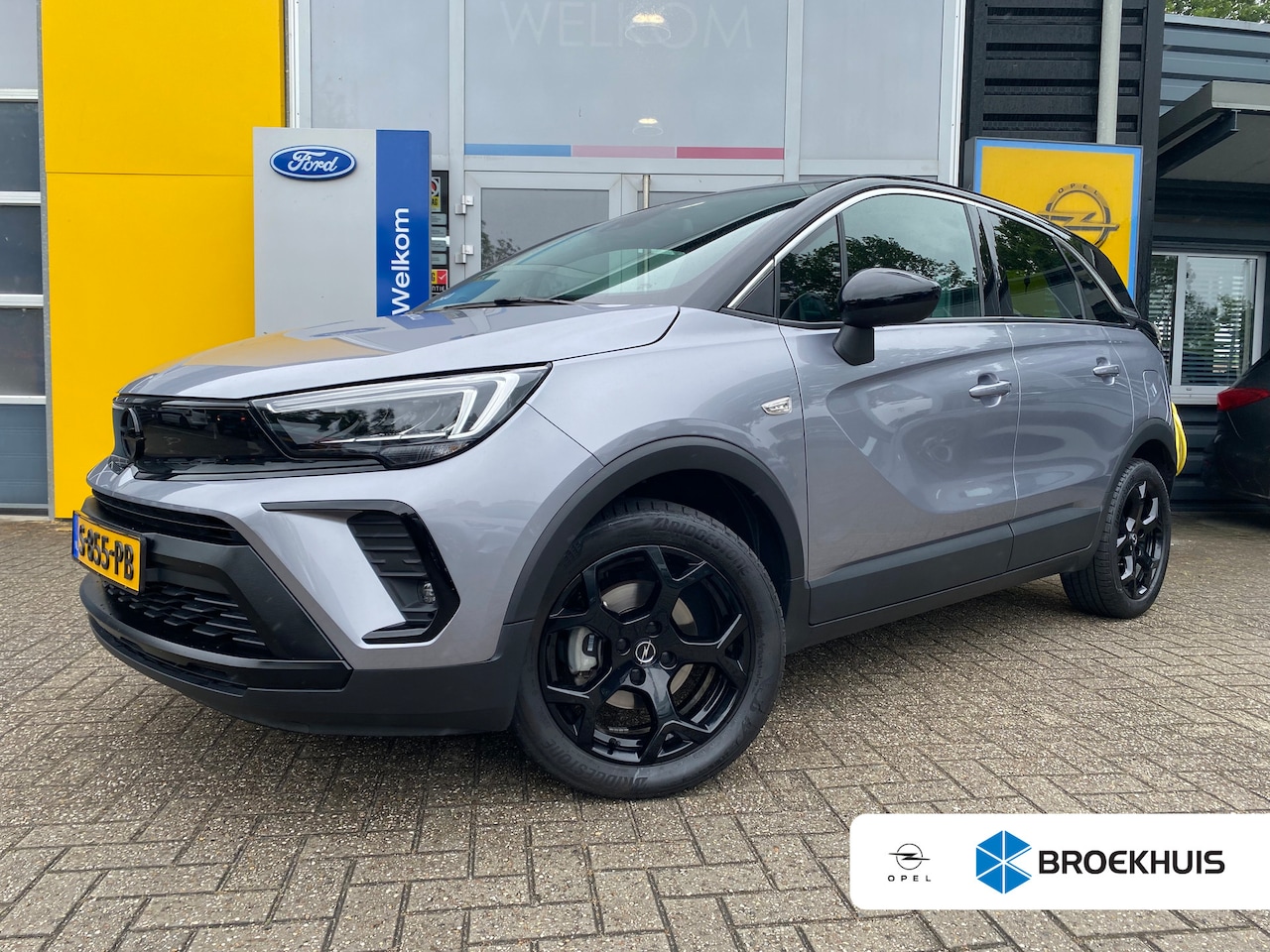 Opel Crossland - 1.2 Turbo GS-Line | AGR COMFORTSTOEL| LED KOPLAMPEN| APPLE CARPLAY/ANDROID AUTO| CAMERA| D - AutoWereld.nl