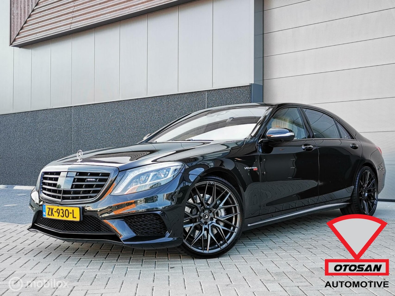 Mercedes-Benz S-klasse - AMG 63 4Matic Lang Zwart - AutoWereld.nl