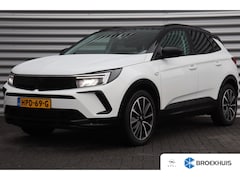 Opel Grandland - 1.2 TURBO 130PK LEVEL 4 GS AUTOMAAT / NAVI / LEDER / CLIMA / LED / PDC / AGR / 19" LMV / W
