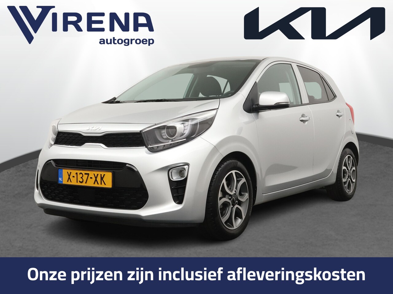 Kia Picanto - 1.0 DPi DynamicPlusLine - Apple Carplay/Android Auto - Cruise Control - Navigatie - Camera - AutoWereld.nl