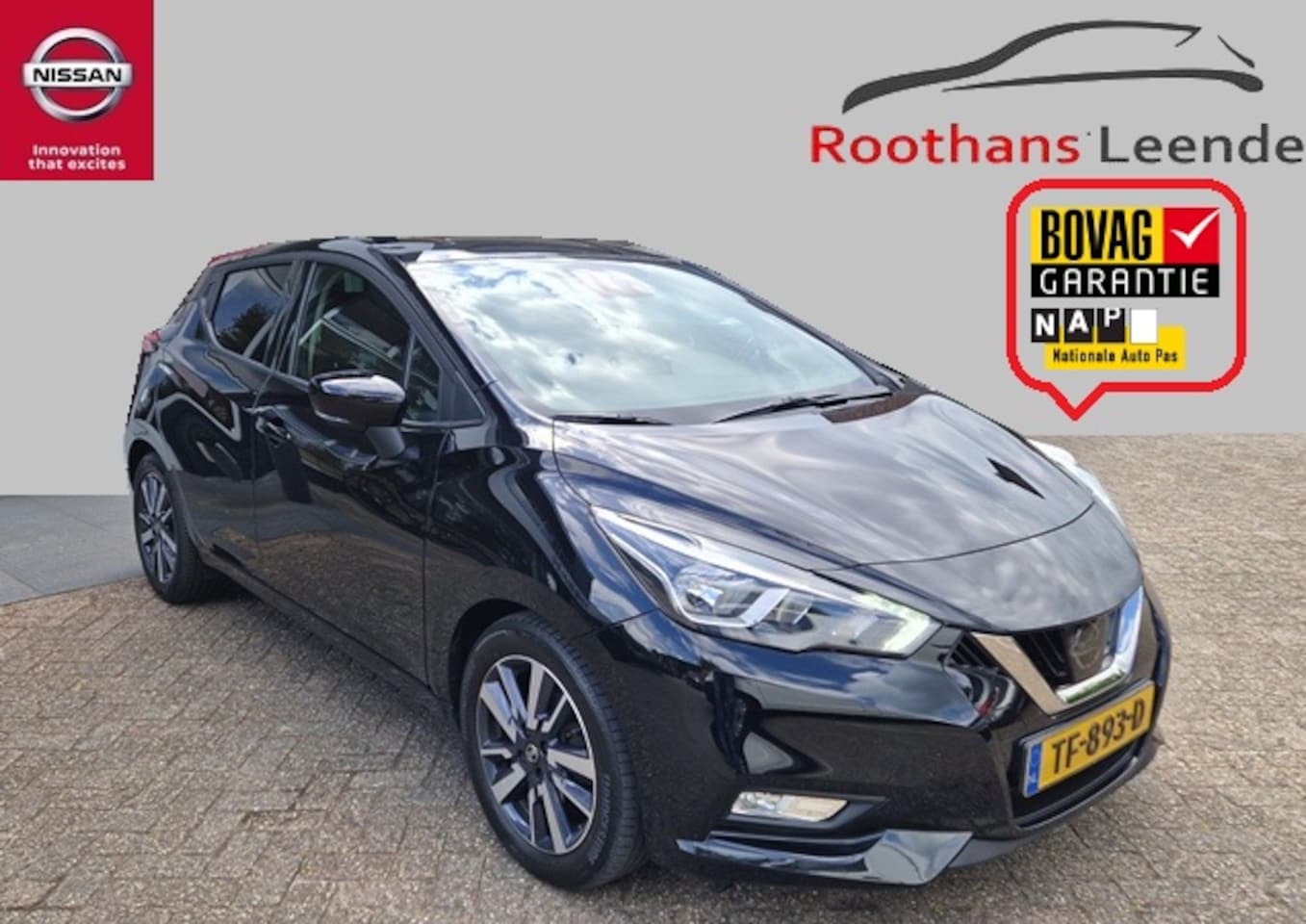 Nissan Micra - 90Pk IG-Turbo N-Connecta - Navi - Camera - AutoWereld.nl