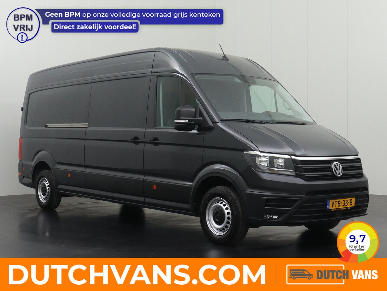 Volkswagen Crafter - 2.0TDI 140PK DSG Automaat L4H3 Highline | Navigatie | Camera | Airco | Cruise | Betimmerin - AutoWereld.nl