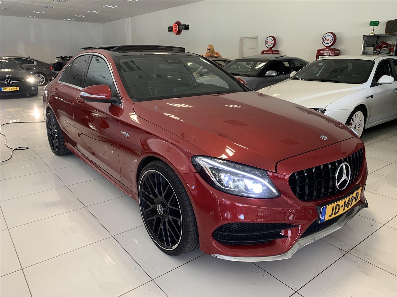 Mercedes-Benz C-klasse - C220 CDI 2.1 125KW DESINO KLEUR C43 UITGEVOERD - AutoWereld.nl