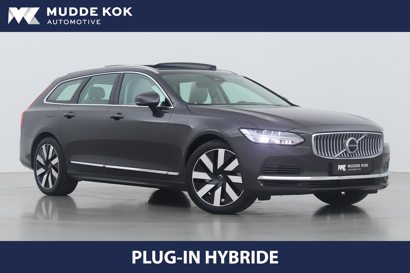 Volvo V90 - T8 Plug-in hybrid Ultra Bright | Bowers&Wilkins | Massage+Ventilatie | Head-Up | ACC | 360 - AutoWereld.nl