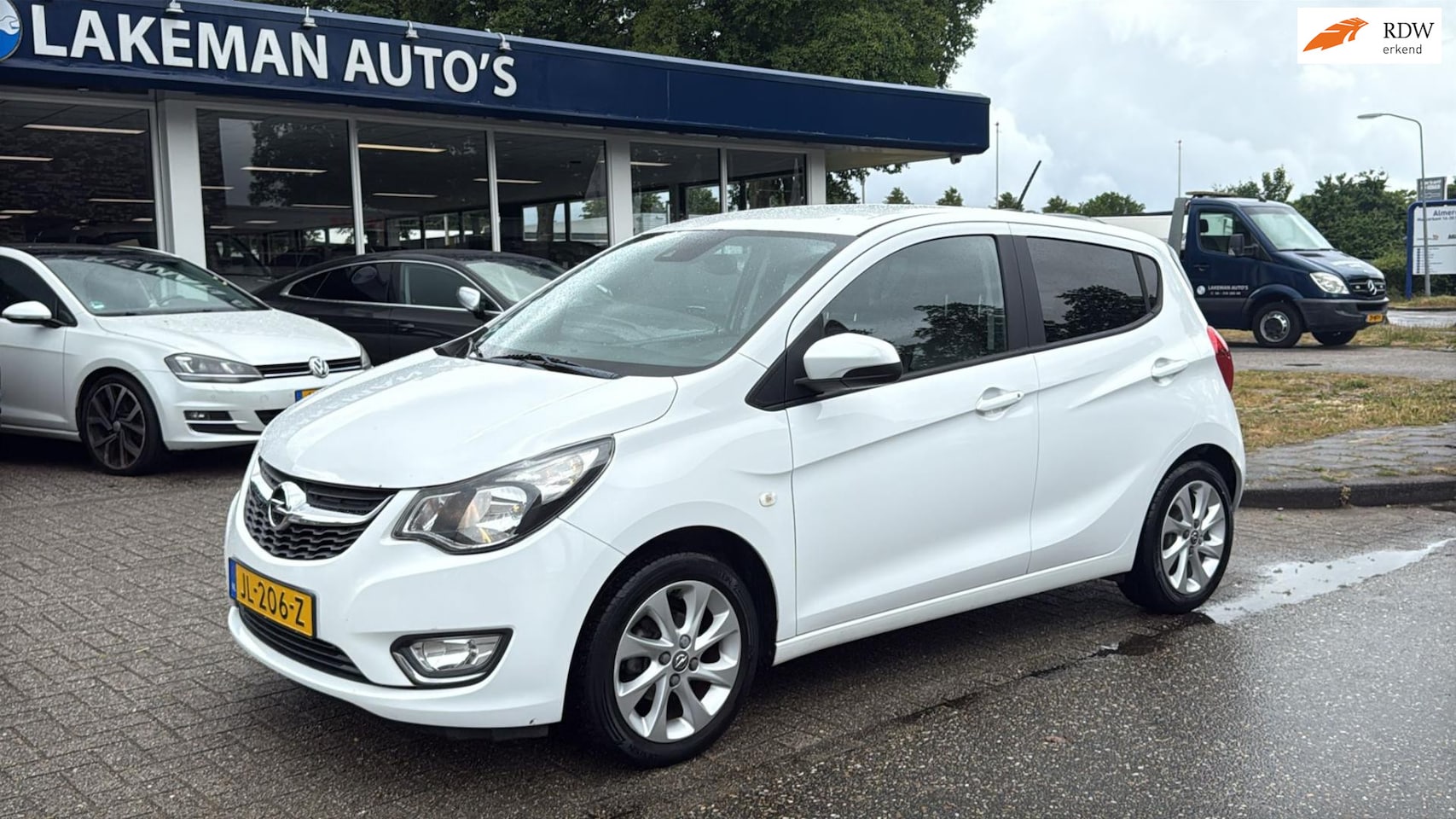 Opel Karl - 1.0 ecoFLEX Cosmo Whiteline Vol Huurkoop Inruil APK Garantie - AutoWereld.nl
