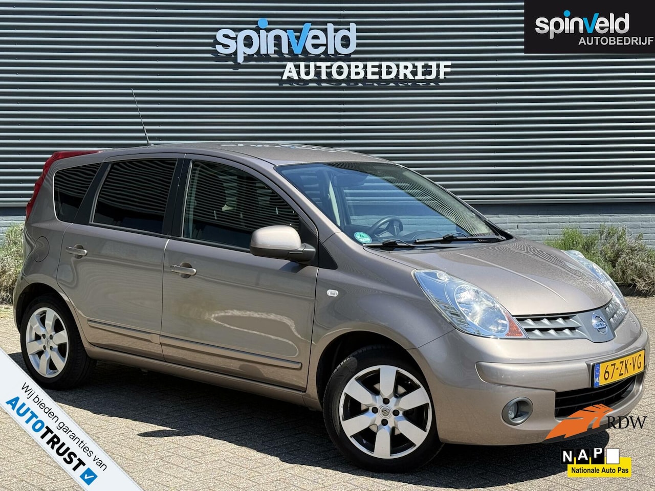 Nissan Note - 1.6 Acenta BJ`08 AUTOM. NAP NL Airco Trekhaak Elekpakket - AutoWereld.nl