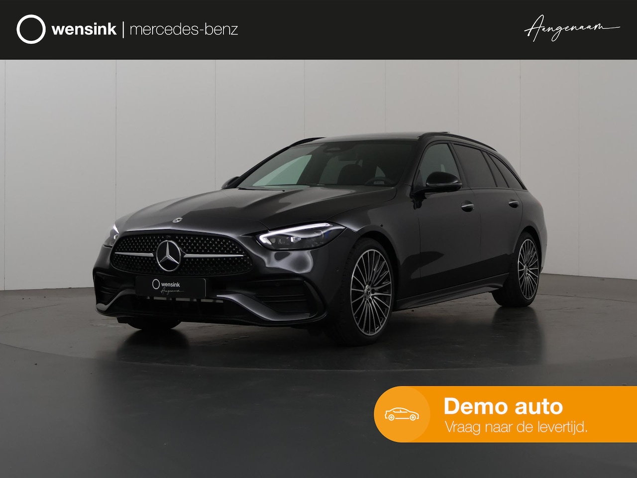 Mercedes-Benz C-klasse Estate - 180 Business Solution AMG 180 Business Solution AMG AMG Line | Panoramadak | Trekhaak | Di - AutoWereld.nl
