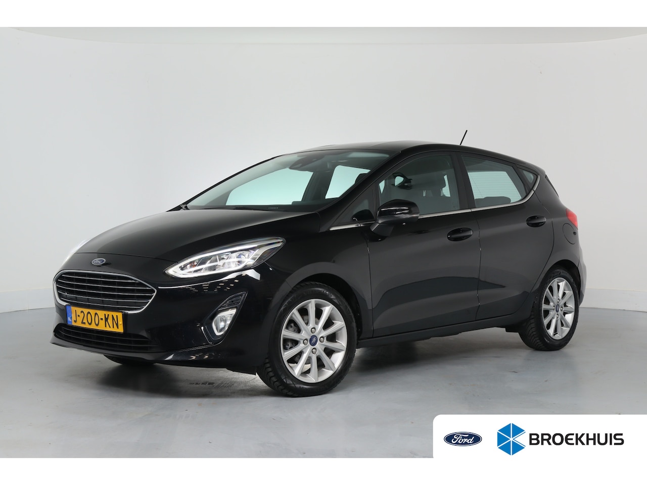 Ford Fiesta - 1.0 EcoBoost Titanium | Trekhaak | LED | Navigatie | Clima | Parkeersensoren | Cruise Cont - AutoWereld.nl