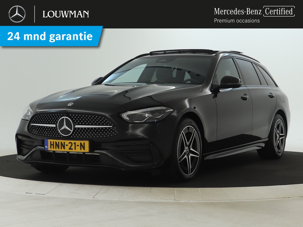 Mercedes-Benz C-klasse Estate - 300 e AMG Plug-In Hybride | AMG Line Advanced Plus | Night Pakket | Panorama Schuif-Kantel - AutoWereld.nl