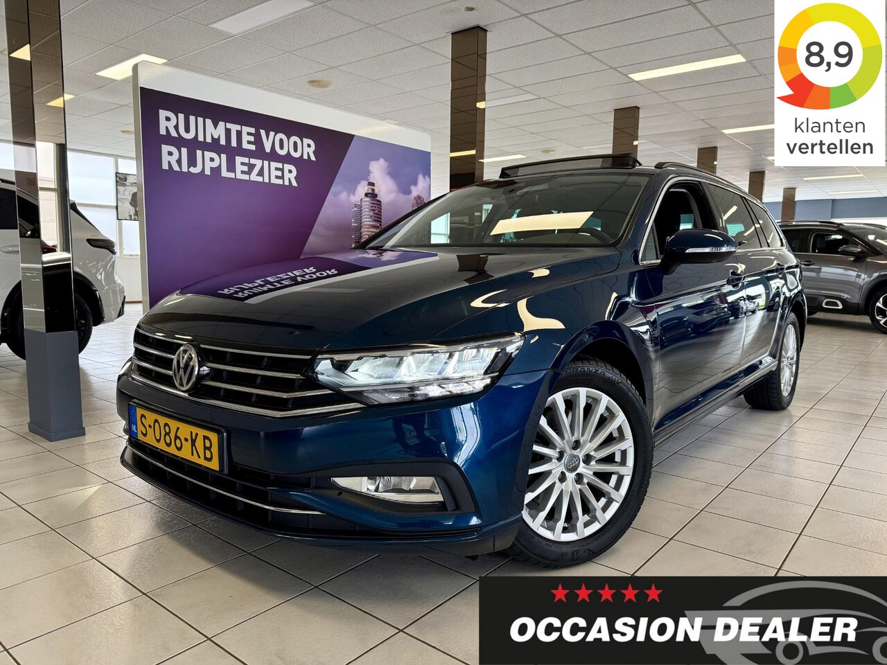 Volkswagen Passat Variant - 1.5 TSI DSG *KEYL*360CAM*PANO*NAVI*ACC*LED* - AutoWereld.nl