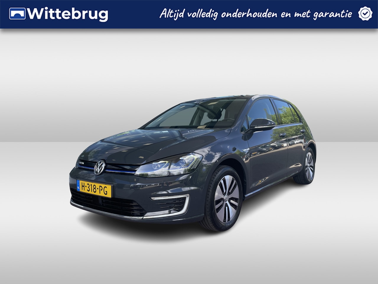 Volkswagen e-Golf - E-DITION Automaat/ Led/ Navi/ Parkeersensoren/ Clima/ / 16 lmv - AutoWereld.nl