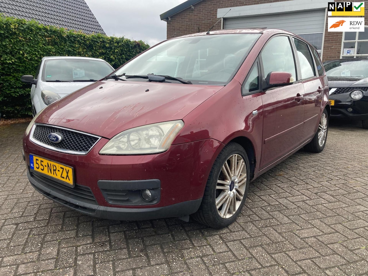 Ford Focus C-Max - 1.8-16V Ghia Bj 2004 APK nTOT 12-2025, Clima, Cruise Schuif/kanteldak - AutoWereld.nl