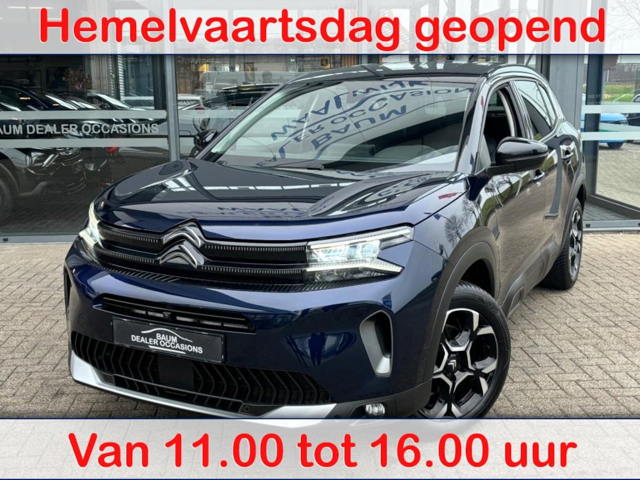 Citroën C5 Aircross - 1.2 PT AUTOMAAT BNS PLUS AIRCO NAVI 360GR CAMERA. - AutoWereld.nl