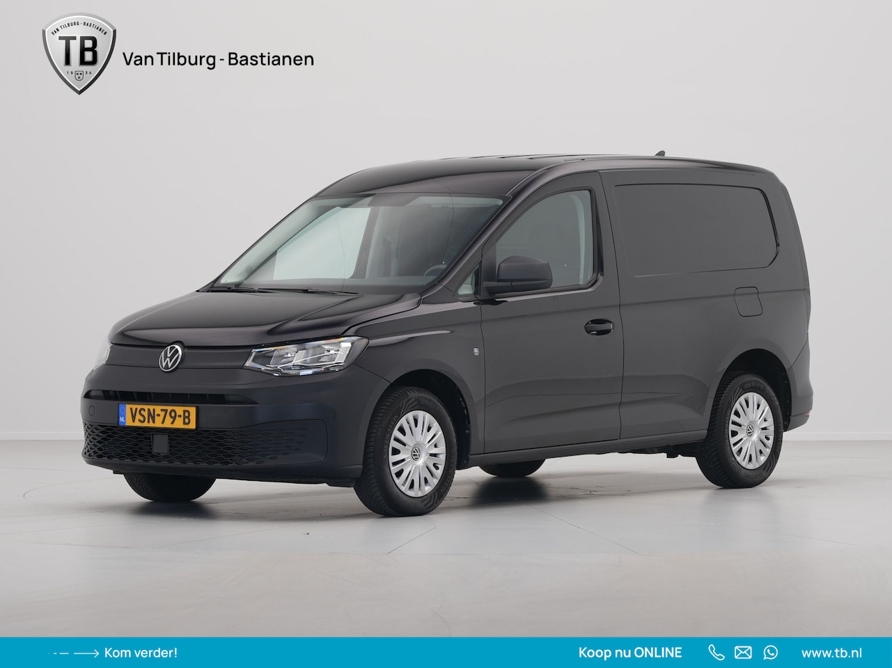 Volkswagen Caddy Cargo - 2.0 TDI 75pk Trend Airco Bluetooth Touchscreen Metallic - AutoWereld.nl