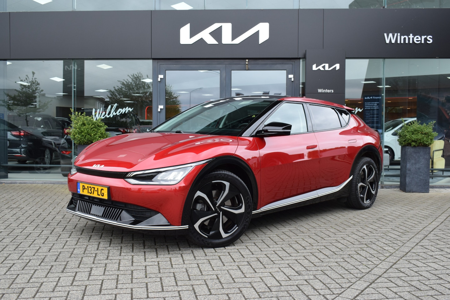 Kia EV6 - Plus Advanced 77.4kWh 228pk | Cruise Control Adaptief | Navigatie | Camera | Leder | Stoel - AutoWereld.nl
