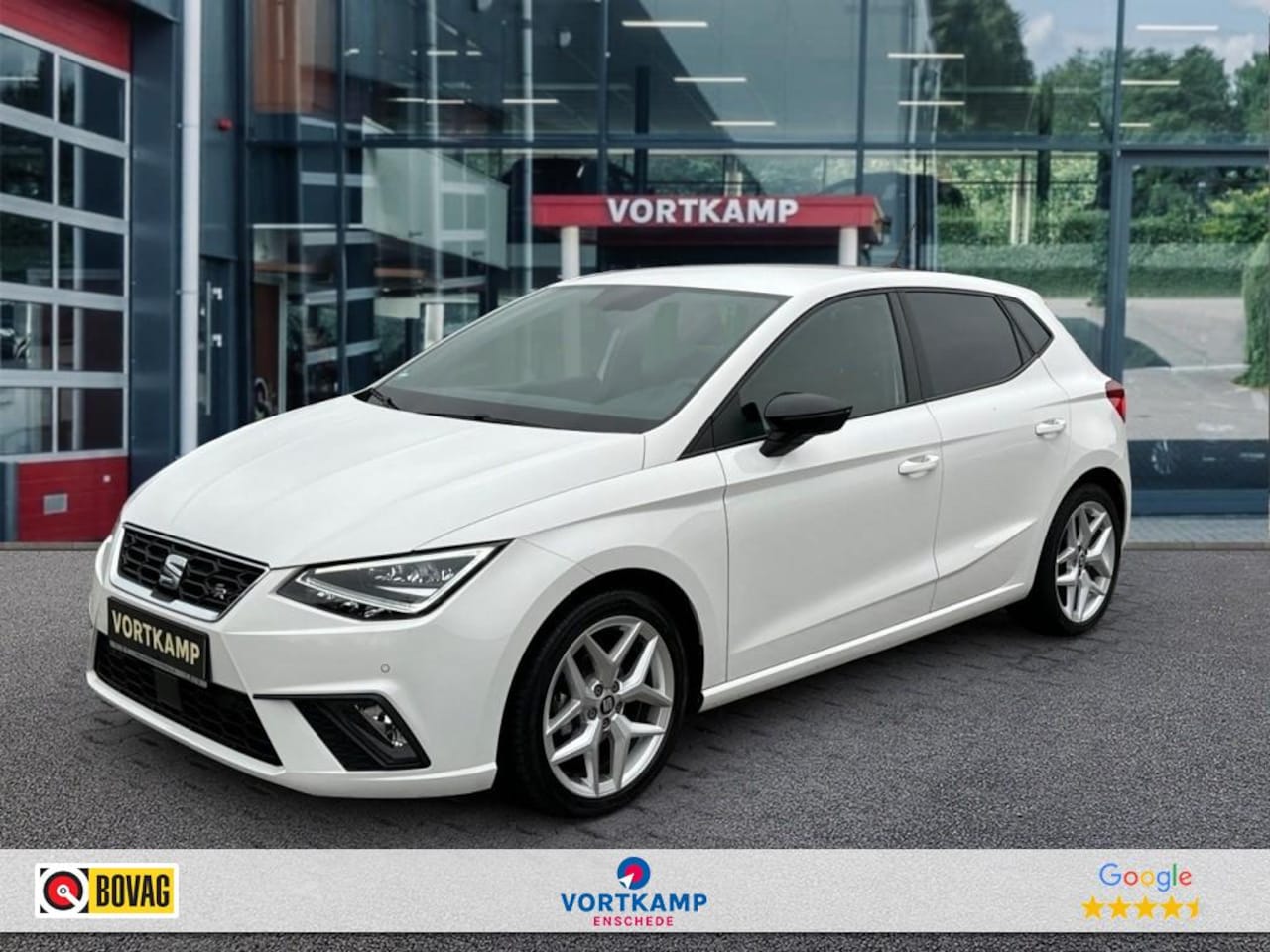 Seat Ibiza - 1.0 TSI FR CAMERA/BEATS-AUDIO/CARPLAY/NAVI/CRUISE/STOELVERW - AutoWereld.nl