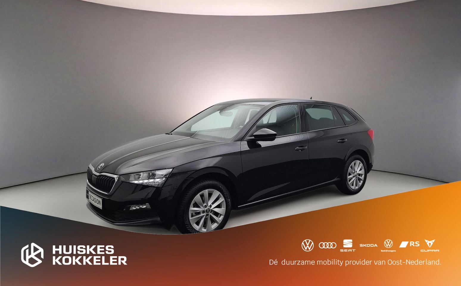 Skoda Scala - Ambition 1.0 TSI 110pk Cruise control, Airco, DAB, Radio, Bluetooth, App connect, LED kopl - AutoWereld.nl