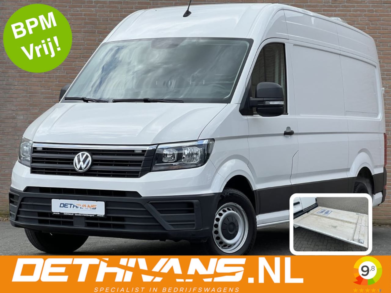 Volkswagen Crafter - 2.0TDI 177PK L3H3 DSG / Laadklep / Trekhaak / Euro6 - AutoWereld.nl