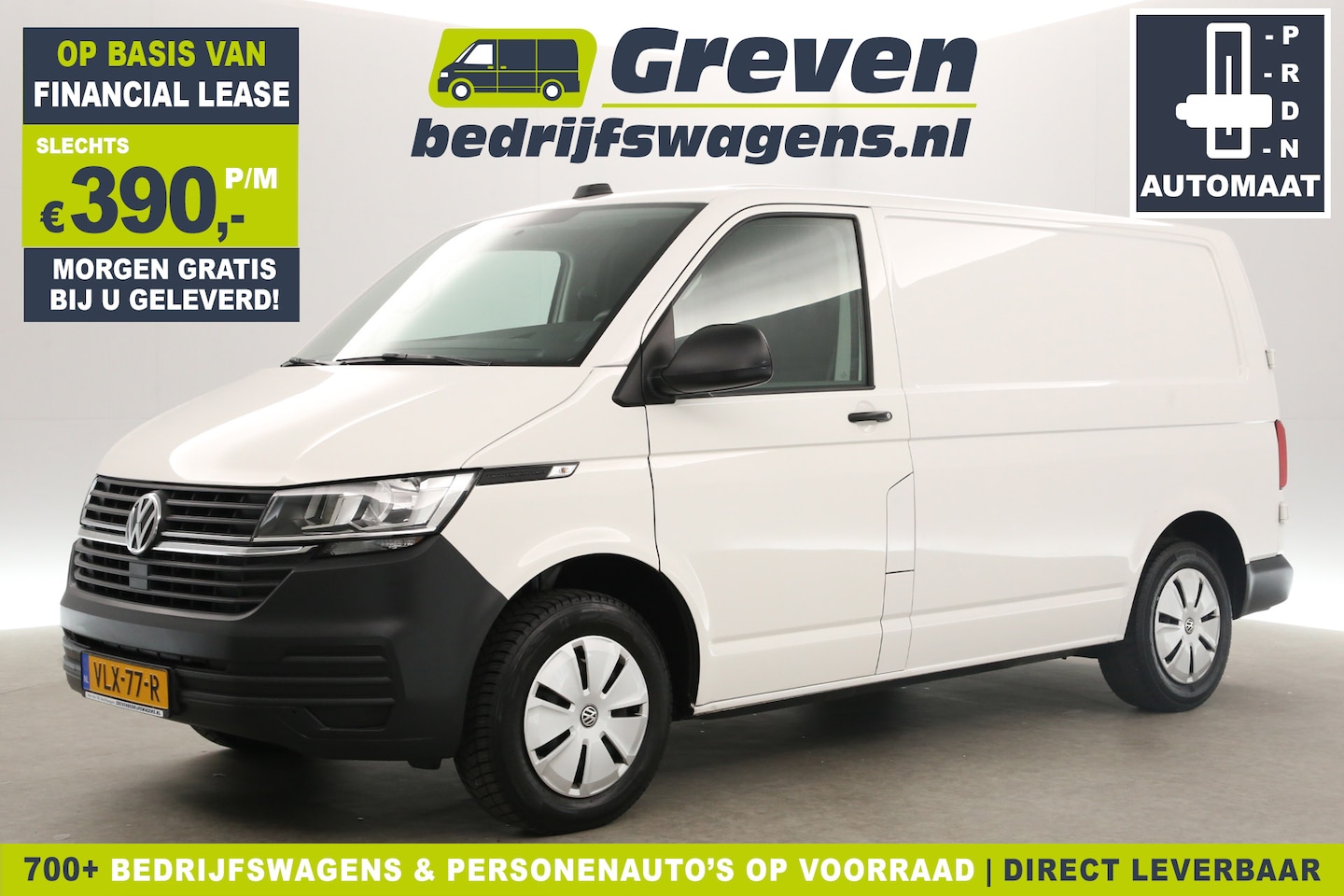 Volkswagen Transporter - 2.0 TDI L1H1 150PK DSG Automaat Airco Camera Cruise Carplay Navigatie PDC Elektrpakket - AutoWereld.nl