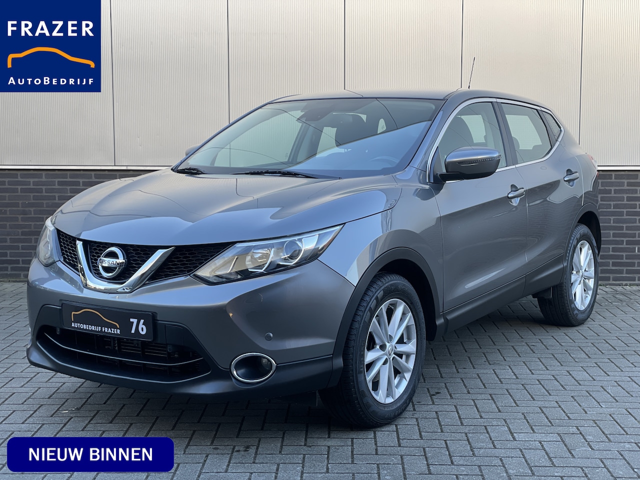 Nissan Qashqai - 1.2 ACENTA AUTOMAAT RIJKLAAR - AutoWereld.nl