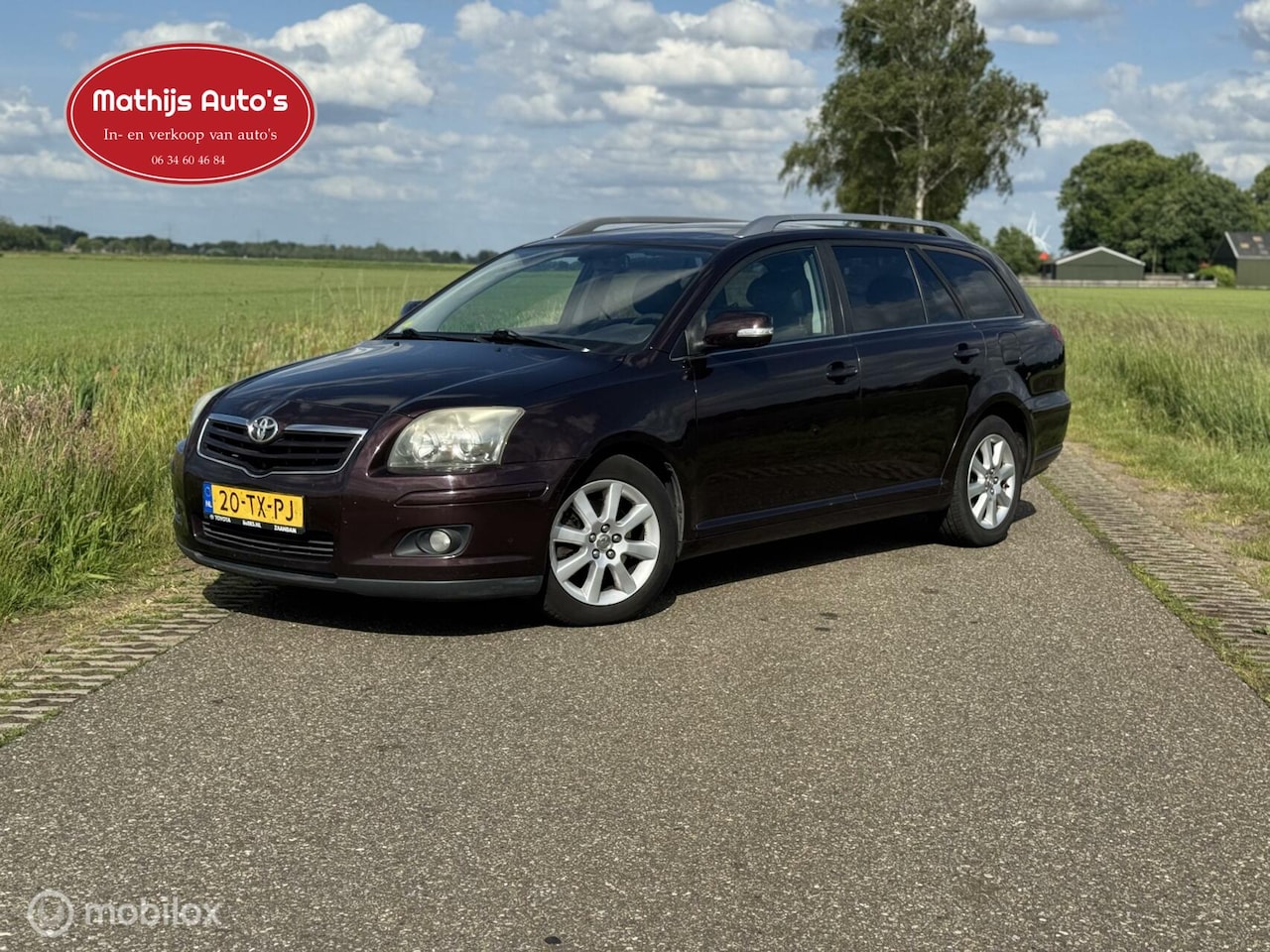 Toyota Avensis Wagon - 2.0 VVTi Luna Business Leder Clima 4 elec. ramen! - AutoWereld.nl