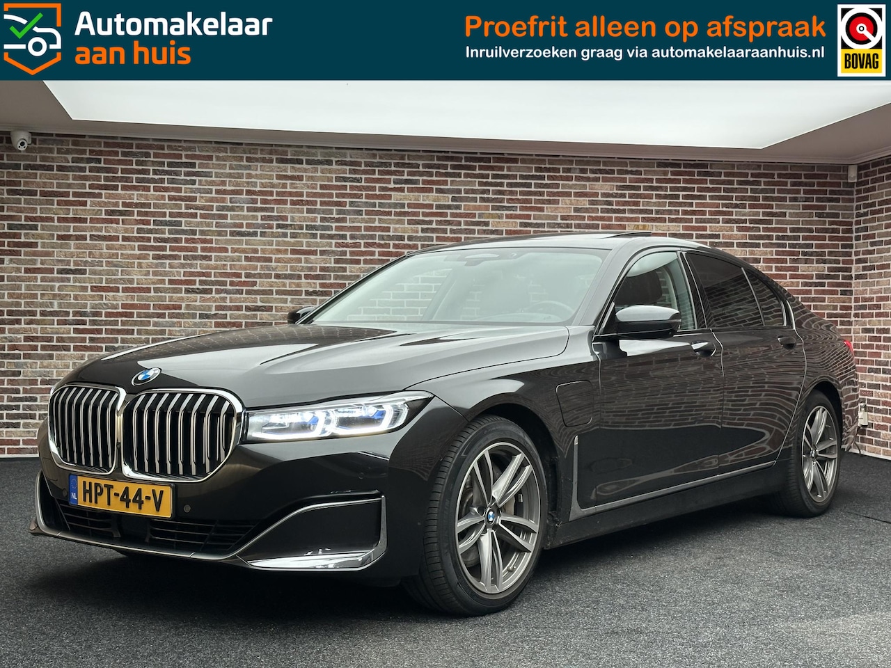 BMW 7-serie - 745e Hybrid HEADUP MASSAGE H&K SFEER DAK VIRTUAL LEDER ACC CARPLAY - AutoWereld.nl