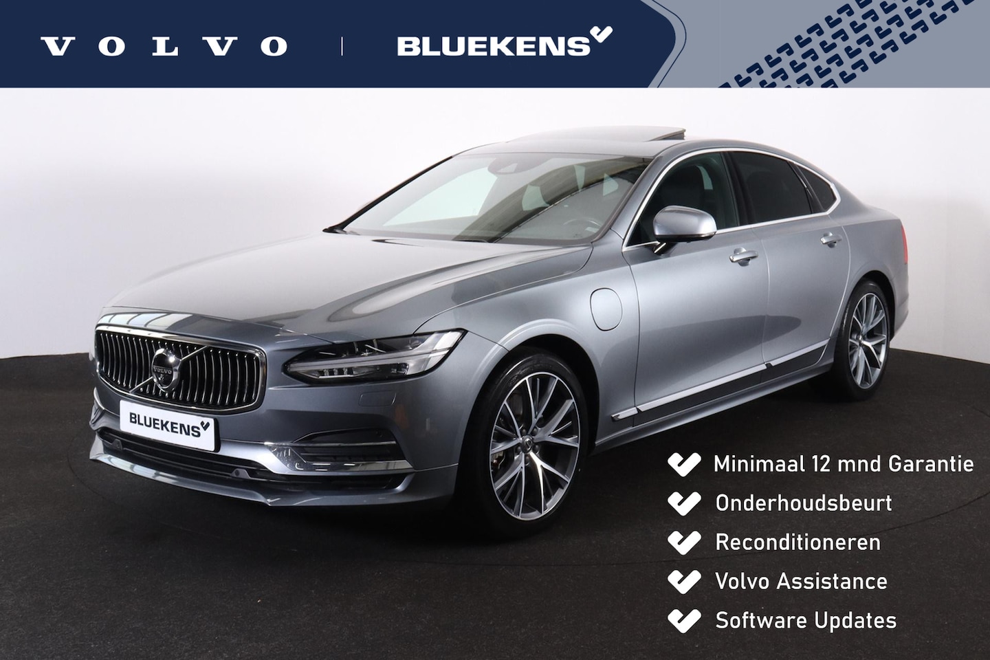 Volvo S90 - T8 390pk AWD Inscription - Intellisafe Assist & Surround - Schuif-kanteldak - 360º Camera - AutoWereld.nl