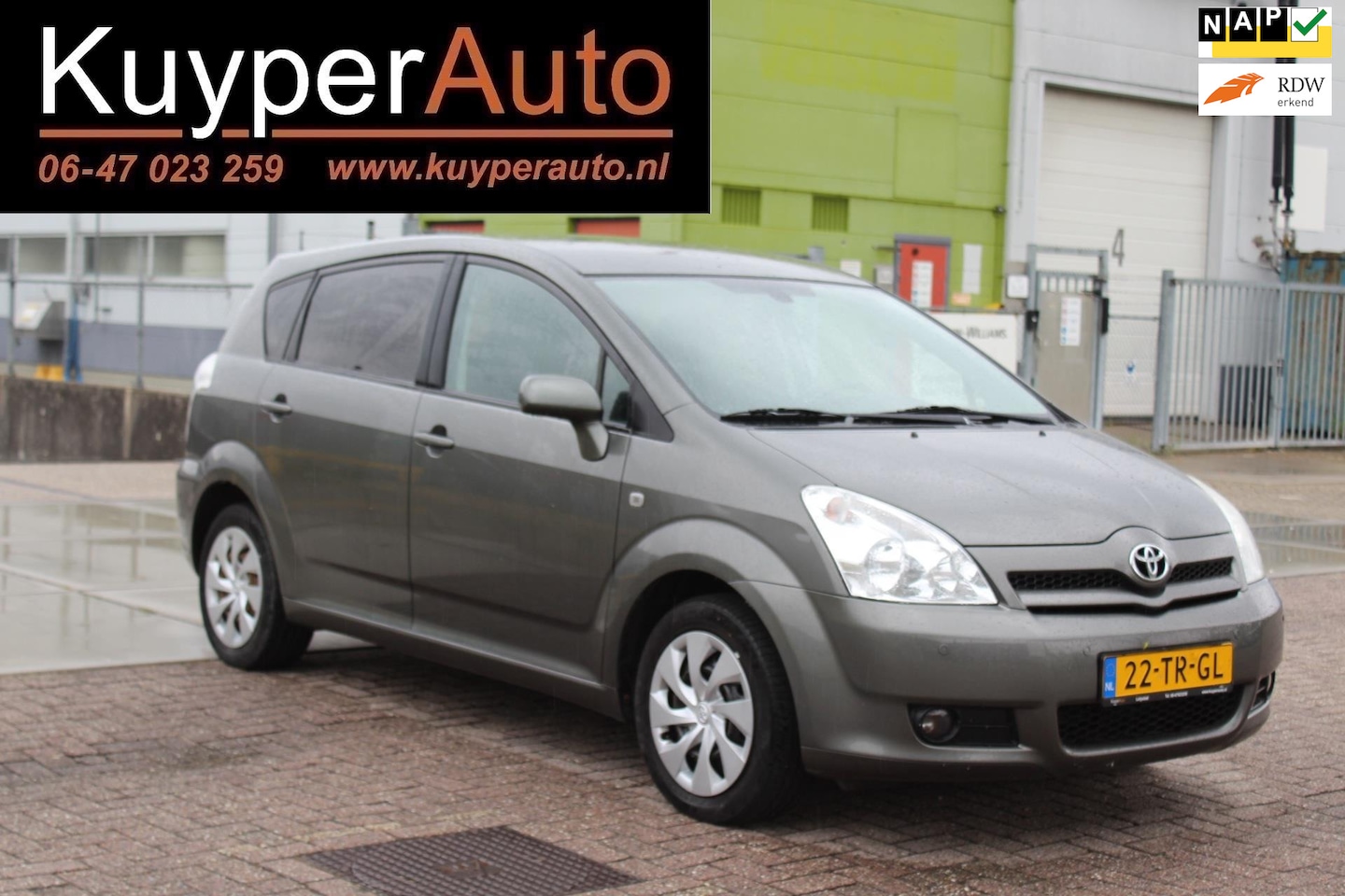 Toyota Verso - 1.6 VVT-i Dynamic nap airco parkeersensoren trekhaak cruise - AutoWereld.nl