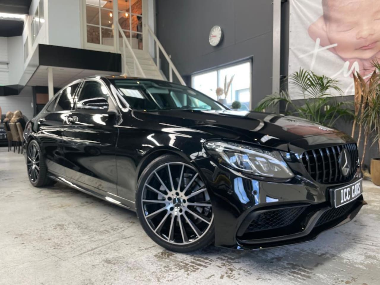 Mercedes-Benz C-klasse - 220 CDI 220 CDI, amg style, 63 set, 19 inch breedset, panoramadak - AutoWereld.nl