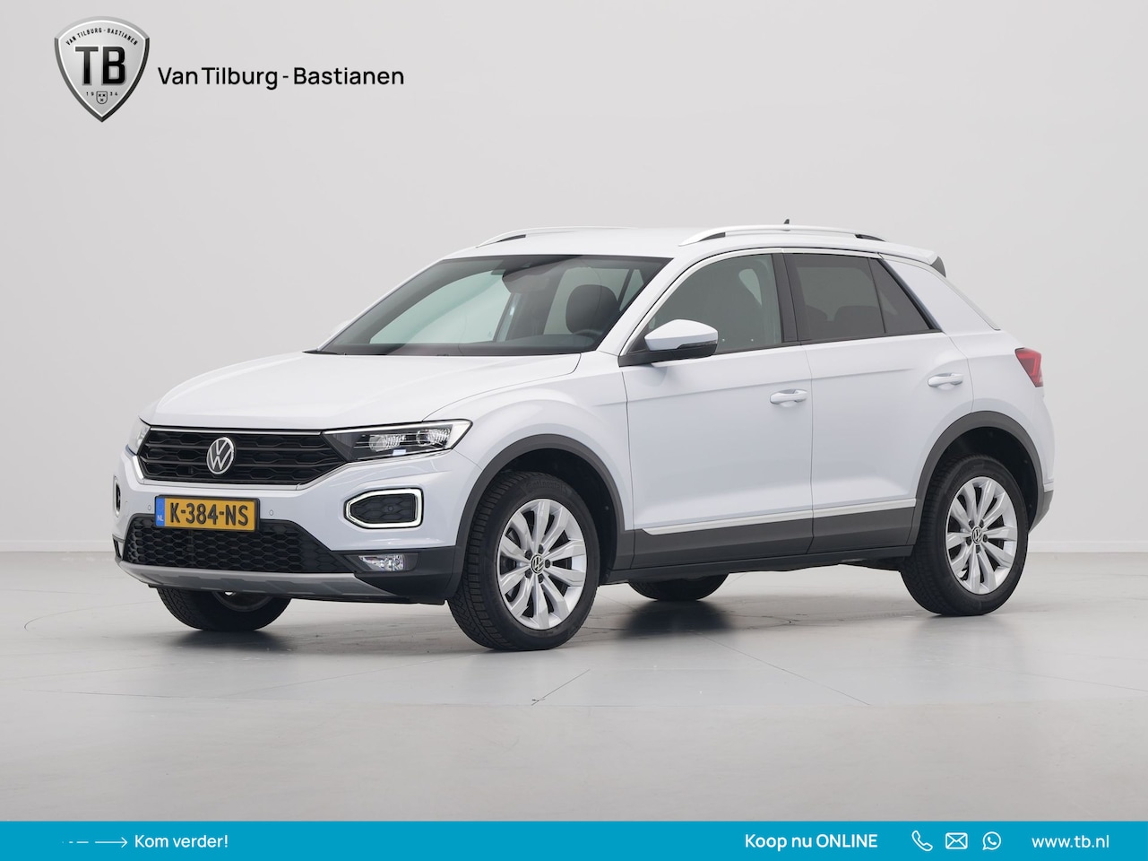 Volkswagen T-Roc - 1.5 TSI Sport Executive Getint glas Camera ACC Navigatie - AutoWereld.nl