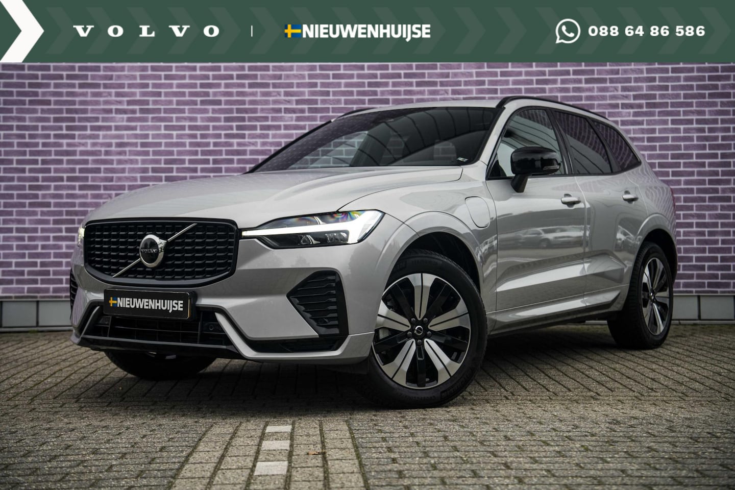 Volvo XC60 - 2.0 T6 Plug-in hybrid AWD Plus Dark | Long Range | Navi | Getint glas | harman/kardon | St - AutoWereld.nl