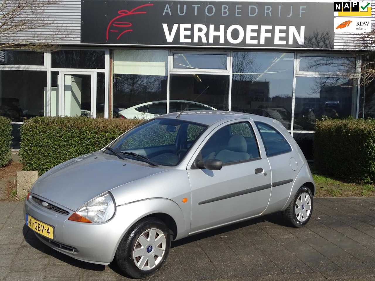 Ford Ka - 1.3 Cool & Sound - NAP KM STAND - AIRCO - ELEKTR RAMEN - AutoWereld.nl
