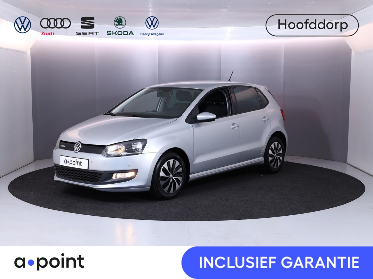 Volkswagen Polo - 1.0 BlueMotion Edition 95pk 5bak| Airco| trekhaak| 15'LM-velgen| extra getint glas - AutoWereld.nl