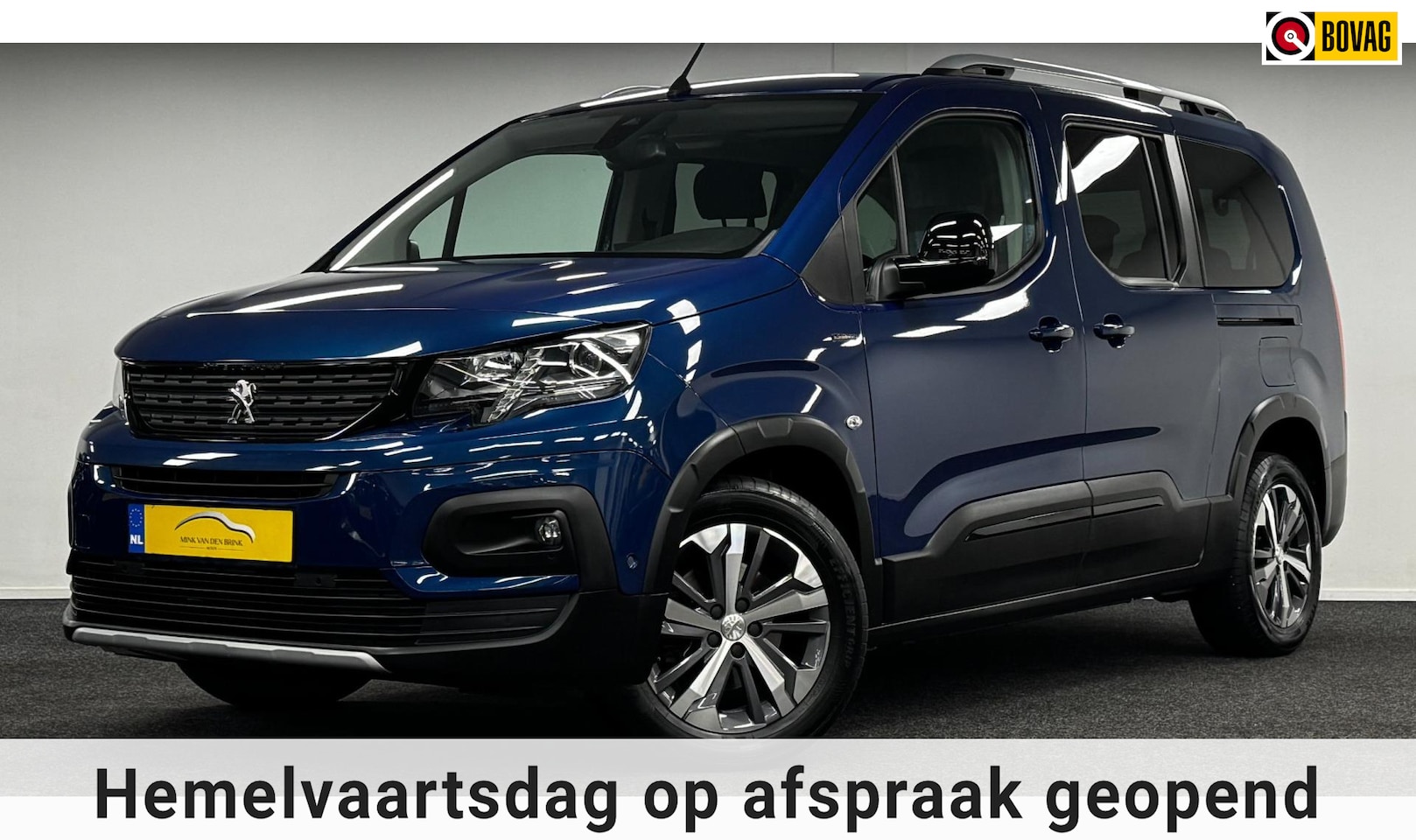 Peugeot Rifter Long - 1.2 Puretech Long GT*7Pers*Camera*Navi*Carplay*CruiseContr! - AutoWereld.nl
