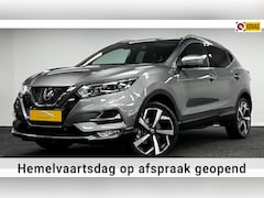 Nissan Qashqai - 1.2 Tekna +*Panodak*Trekhaak*Leder*Stoelver*Navi