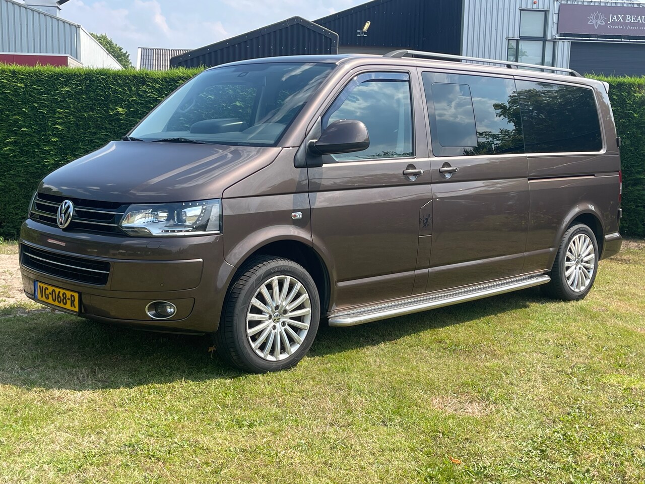 Volkswagen Transporter - 2.0 TDI L2H1 4Motion DC Highline Dubbel schuifdeur, achterdeuren, trekhaak - AutoWereld.nl