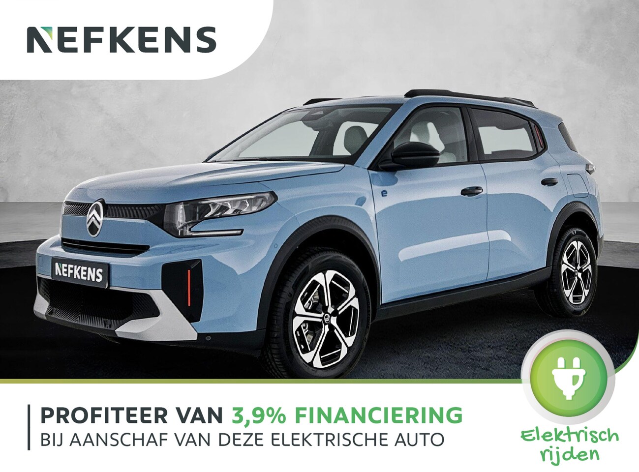 Citroën Ë-C3 Aircross - EV Max 44 kWh 113 pk | Navigatie | Achteruitrijcamera | Parkeersensoren Voor en Achter | C - AutoWereld.nl