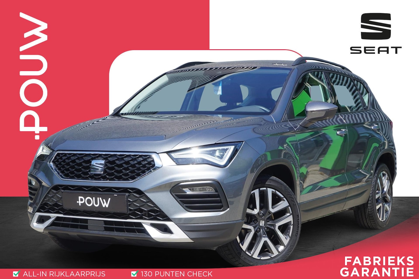 Seat Ateca - 1.5 TSI 150pk DSG Style Business Intense | Adaptive Aruise | Full LED | Full Link Smartpho - AutoWereld.nl