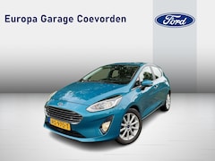 Ford Fiesta - 1.0 EB 100PK Titanium Automaat | ADAP. CRUISE | NAVI | CLIMA | 1E EIG |