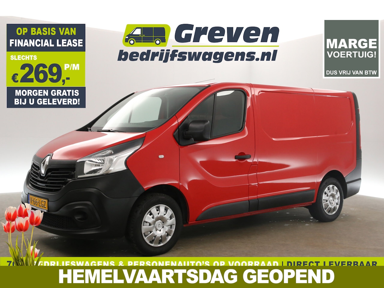 Renault Trafic - 1.6 dCi L1H1 | MARGE! | Camera 3 Persoons Elektrpakket Schuifdeur - AutoWereld.nl