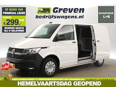 Volkswagen Transporter - 2.0 TDI L1H1 140PK Airco Carplay Cruise 2xSchuifdeur Navigatie PDC 3 Persoons Elektrpakket