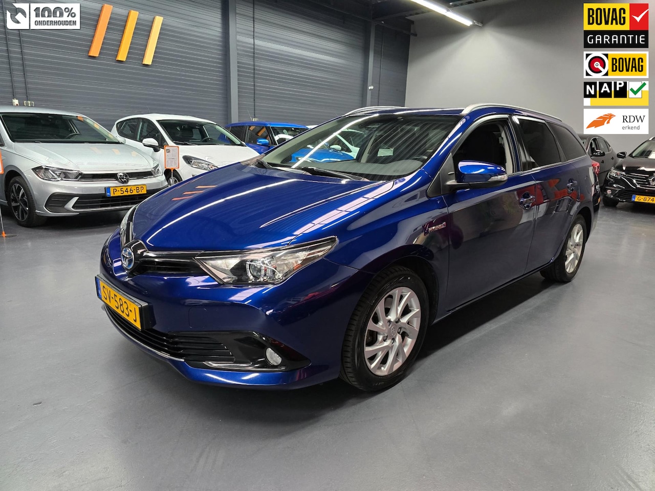 Toyota Auris Touring Sports - 1.8 Hybrid Dynamic Go CAMERA NAVI BLUETOOTH NAP NL AUTO - AutoWereld.nl
