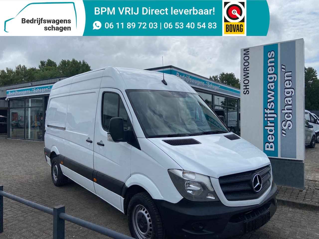 Mercedes-Benz Sprinter - 216 CDI L2H2 E6 | Trekhaak | Airco | 164 PK | 270° deuren - AutoWereld.nl