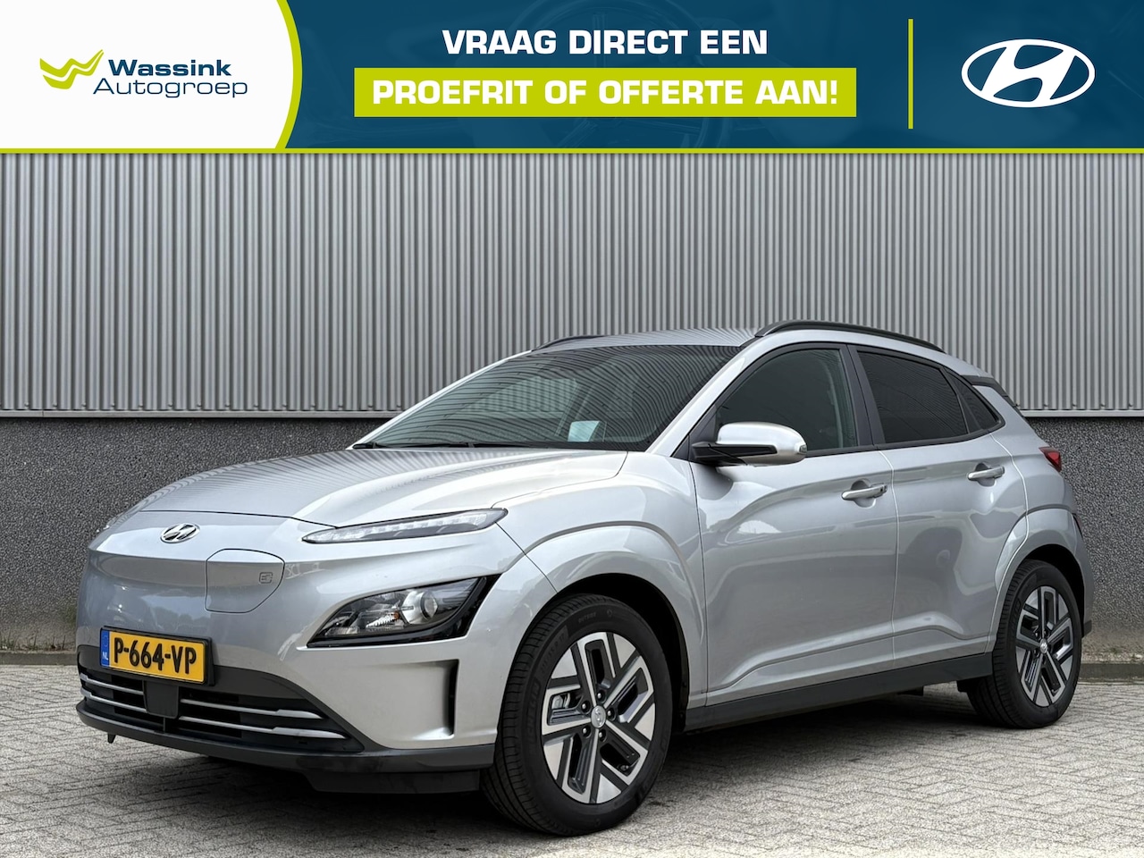 Hyundai Kona Electric - EV 204pk 2WD Fashion | Adaptive Cruise Control | Navigatie | Camera Achter | Parkeersensor - AutoWereld.nl